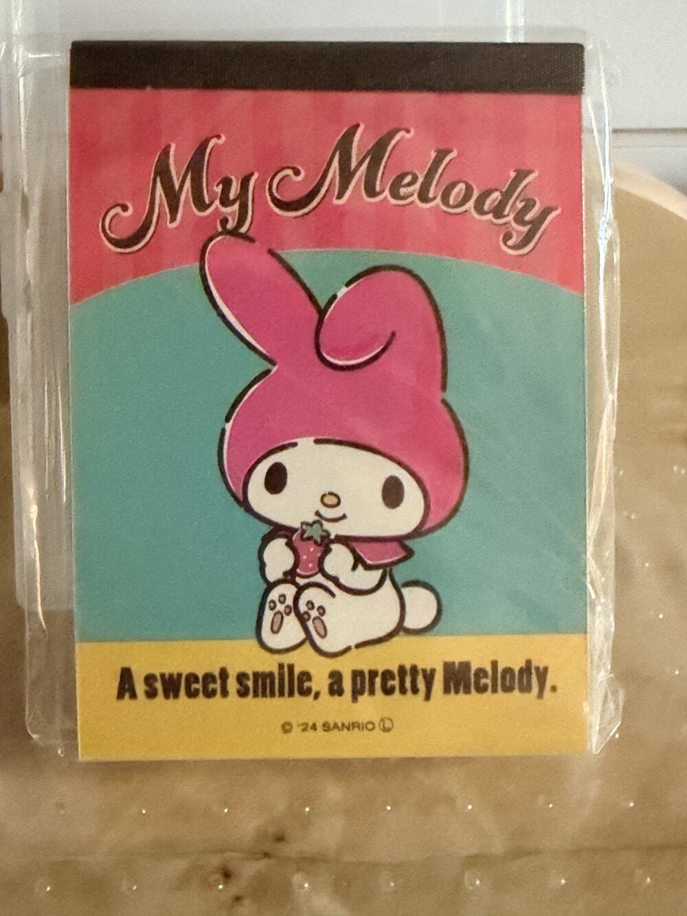 #MEL-004 Melody Mini Retro Notepad